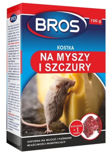 Przejdź do produktu Kostka na myszy 250g Bros