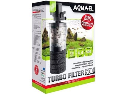 Przejdź do produktu Filtr wewnętrzny do akwarium 150L Turbo 500 Aquael 109401