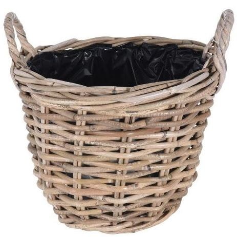 Przejdź do produktu Koszyk wiklinowy z rączkami Kubu 40x36cm 739312