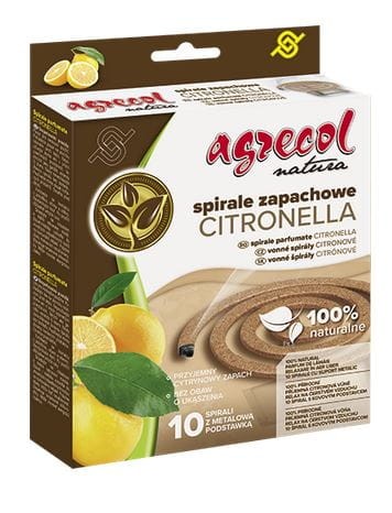 Przejdź do produktu Spirale bariera na komary Citronella 10szt EKO Agrecol