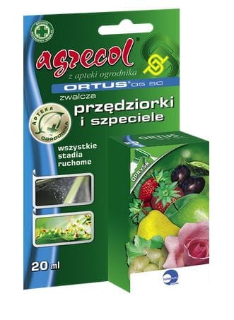 Przejdź do produktu Ortus 05 SC zwalcza przędziorki i szpeciele 20ml Agrecol
