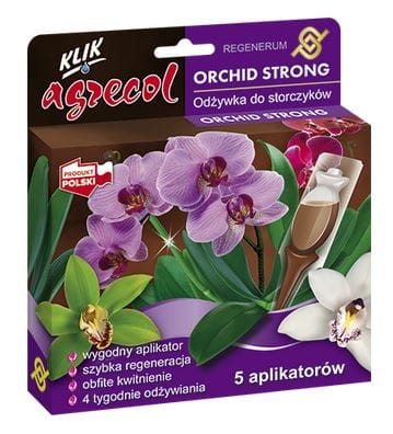 Przejdź do produktu Odżywka do storczyków z regeneratorem podłoża 5x30ml Agrecol