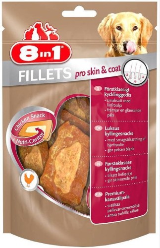 Przejdź do produktu Przysmak dla psa 80g Fillets Pro Skin&Coat