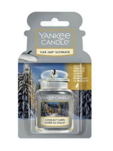 Przejdź do produktu Yankee Candle zapach do samochodu Candlelit Cabin Ultimate  