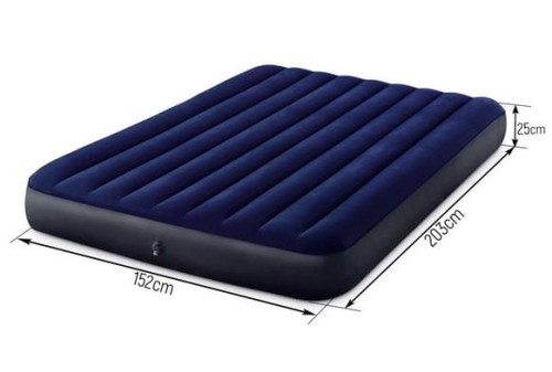 Przejdź do produktu Materac dmuchany do spania dwuosobowy Intex 64759