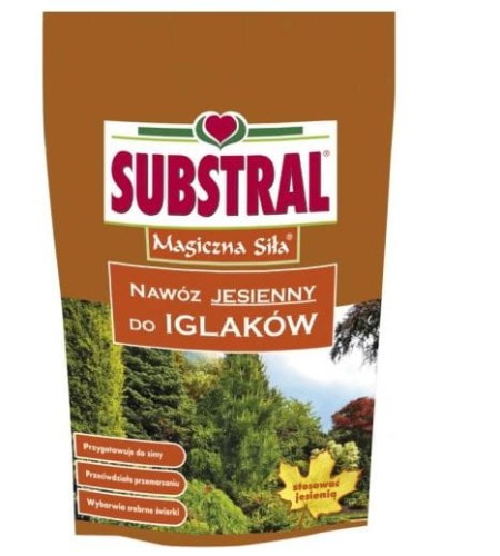 Przejdź do produktu Nawóz jesienny do iglaków Substral Magiczna Siła 350g