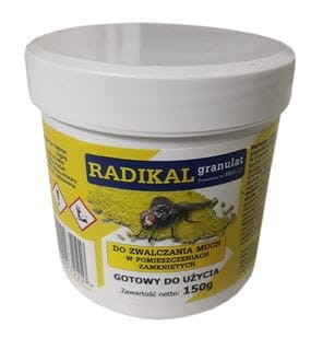 Przejdź do produktu Preparat na muchy żółty granulat Radikal 150g