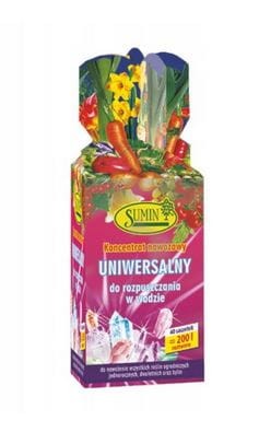 Przejdź do produktu Nawóz rozpuszczalny uniwersalny 40x5g 200g na 200l Sumin