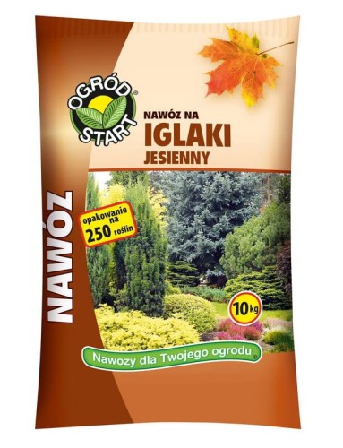 Przejdź do produktu Nawóz jesienny do iglaków 10kg Ogród Start