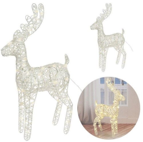 Przejdź do produktu Renifer 40 LED 37cm ciepły biały 928895
