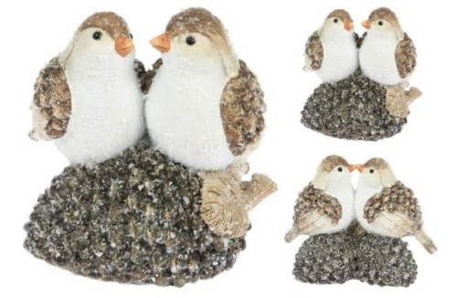 Przejdź do produktu Figurki ptaszki na szyszce 15cm 868900 