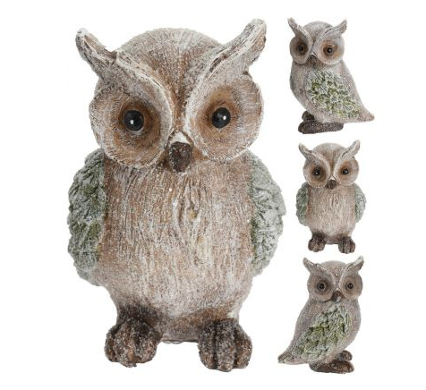 Przejdź do produktu Sowa z brokatem 13 cm 597657