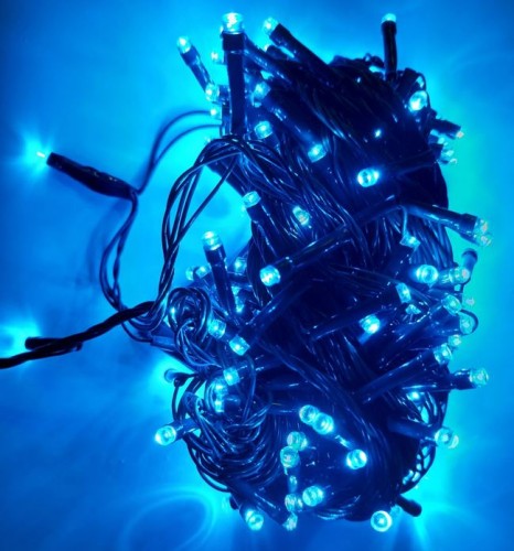 Przejdź do produktu Lampki choinkowe 100 LED niebieski 5m 5429