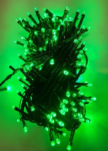 Przejdź do produktu Lampki choinkowe 100 LED zielony 5m 5429