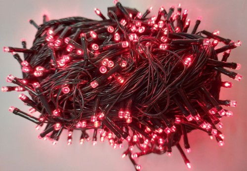 Przejdź do produktu Lampki choinkowe 500 LED czerwony 30m 5450