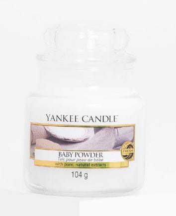 Przejdź do produktu Świeca mała w słoiku Baby Powder Yankee Candle