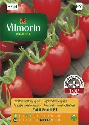 Przejdź do produktu Pomidor koktajlowy wysoki Tutti Frutti 7 nasion Vilmorin