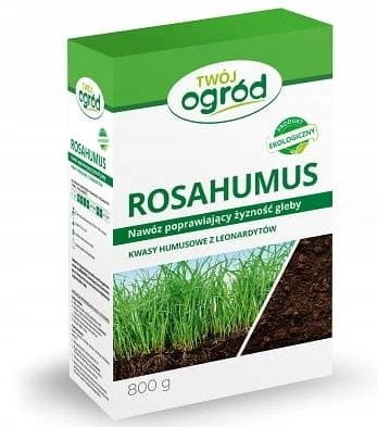 Przejdź do produktu Kwasy humusowe na żyzną glebę Rosahumus 800g