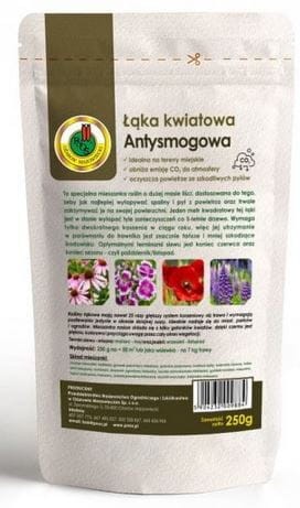 Przejdź do produktu Nasiona łąka kwiatowa antysmogowa 250 g Pnos