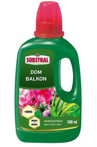Przejdź do produktu Nawóz w płynie uniwersalny Dom Balkon 0,5l + humus Substral
