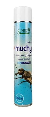 Przejdź do produktu Spray na muchy owady latające 750ml Sumin muchozol