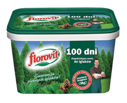 Przejdź do produktu Nawóz iglak długodziałający 100 dni 4kg Florovit