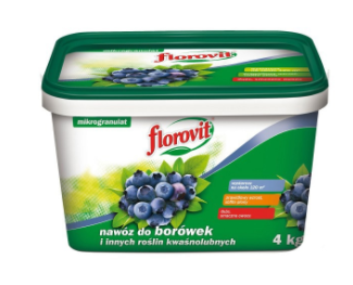 Przejdź do produktu Nawóz do borówki 4kg Florovit 