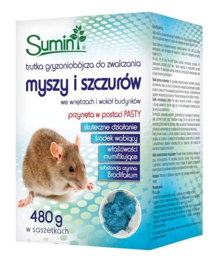 Przejdź do produktu Trutka miękka pasta na gryzonie 2 x 120 g Sumin