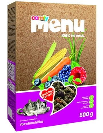 Przejdź do produktu Karma granulowana dla szynszyli 500 g Comfy 254158