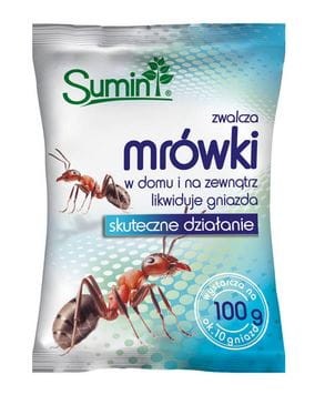 Przejdź do produktu Mrówkozol 100 g proszek na mrówki Sumin