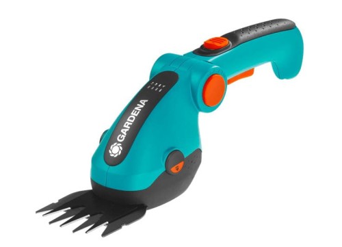 Przejdź do produktu Akumulatorowe nożyce do krzewów i brzegów trawnika Gardena 9857