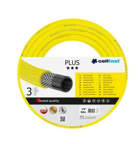 Przejdź do produktu Wąż ogrodowy Plus 1/2 50 m Cellfast 10-201