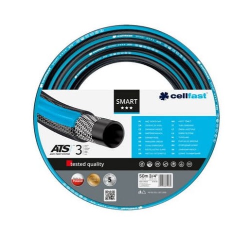 Przejdź do produktu Wąż ogrodowy SMART ATS 3/4" 50 m Cellfast 13-121