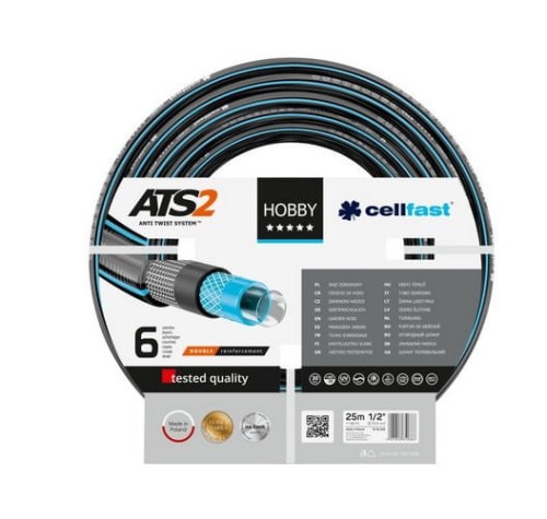 Przejdź do produktu Wąż ogrodowy 5/8" 25 m HOBBY ATS Cellfast 16-210 