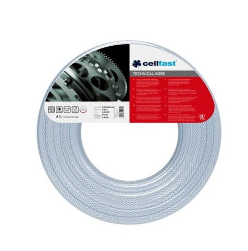 Przejdź do produktu Wąż techniczny zbrojony 19,0 × 3,0 mm 50 m Cellfast 20-278