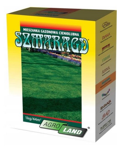 Przejdź do produktu Trawa Szmaragd 2 kg nasiona trawy na cień Agroland