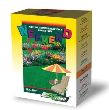 Przejdź do produktu Trawa weekend 0,25 kg nasiona trawy dekoracyjnej Agroland