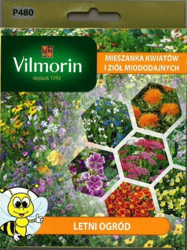 Przejdź do produktu Letni ogród kwiaty zioła miododajne 100g Vilmorin