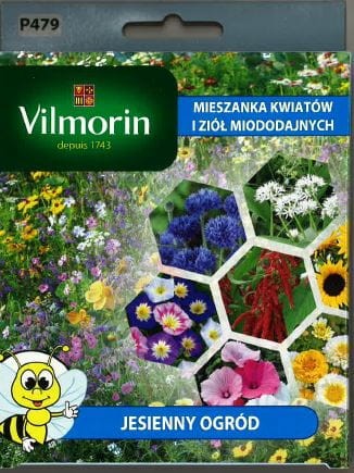 Przejdź do produktu Jesienny ogród mieszanka kwiatów i ziół miododajnych Vilmorin