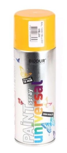 Przejdź do produktu Farba w sprayu Melon żółty 400 ml Biodur 5398