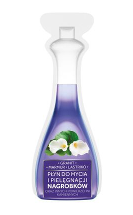 Przejdź do produktu Płyn do mycia i pielęgnacji nagrobków, marmuru, granitu 1 x 40ml 