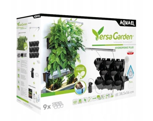 Przejdź do produktu Kwietnik na ścianę Zestaw Hydroponika Versa Garden Plus Aquael 115402