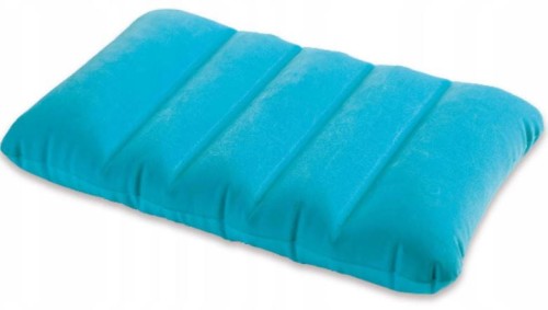 Przejdź do produktu Poduszka welur dmuchana niebieska turystyczna Intex 68676