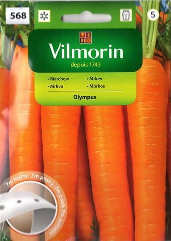 Przejdź do produktu Marchew Olympus nasiona na taśmie 7 m Vilmorin