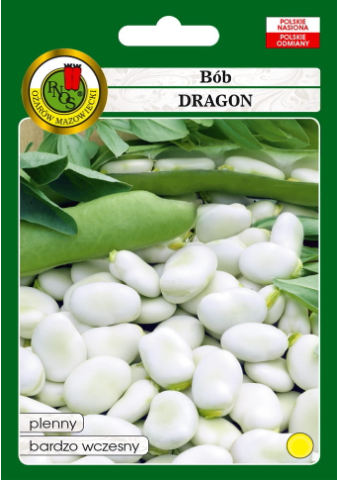 Przejdź do produktu Nasiona Bób Dragon 500 g PNOS