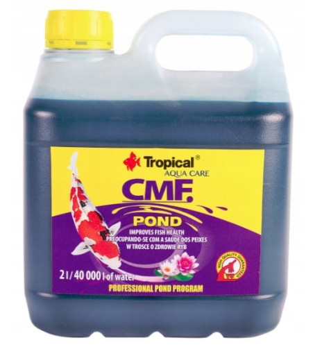 Przejdź do produktu Preparat zwalcza grzyby i bakterie w oczku CMF Pond 2l Tropical