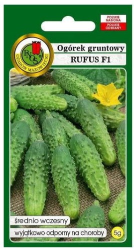 Przejdź do produktu Ogórek gruntowy Rufus F1 5 g Pnos