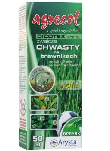 Przejdź do produktu Oprysk na chwasty w trawie Dicotex 50ml AGRECOL