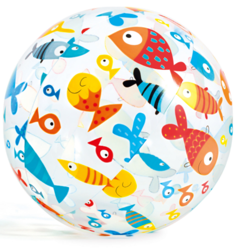 Przejdź do produktu Dmuchana piłka plażowa rybki 51cm 59040 INTEX 