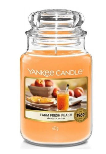 Przejdź do produktu Świeca zapachowa Farm Fresh Peach 623 g Yankee Candle